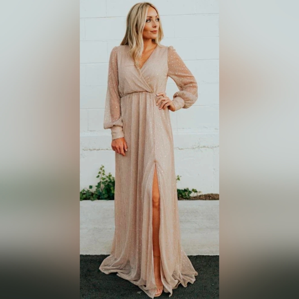 Baltic Born Beige Maxi Dress